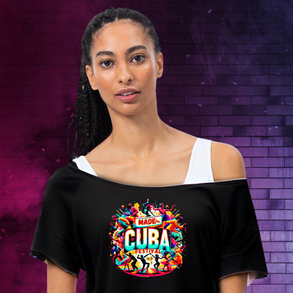 T-Shirt Donna Flashdance Made in Cuba 2