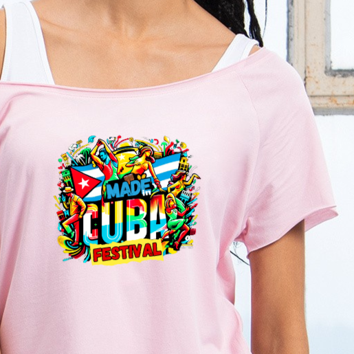 T-Shirt Donna Flashdance Made in Cuba