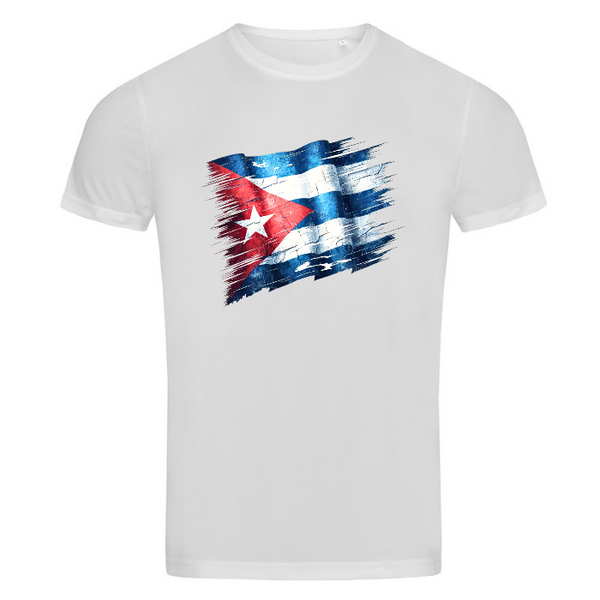 Outlet - T-Shirt Sportiva Cuba Flag