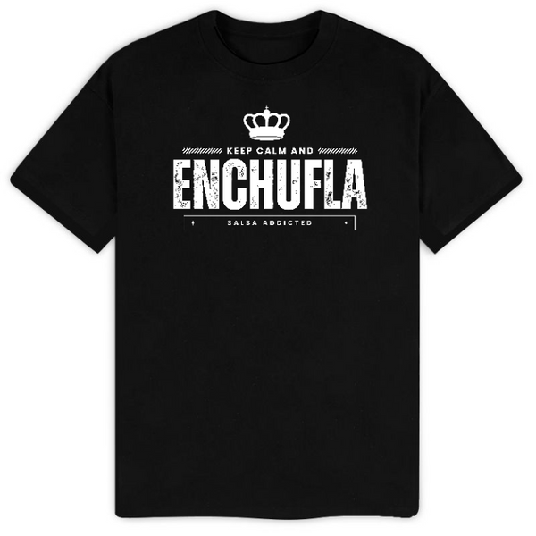 T-Shirt Uomo Cotone "Enchufla"